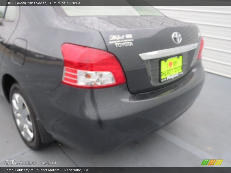 Flint Mica / Bisque 2007 Toyota Yaris Sedan