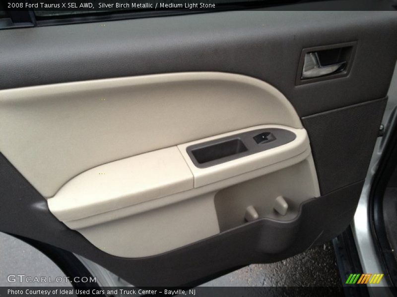 Silver Birch Metallic / Medium Light Stone 2008 Ford Taurus X SEL AWD