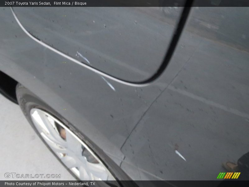 Flint Mica / Bisque 2007 Toyota Yaris Sedan