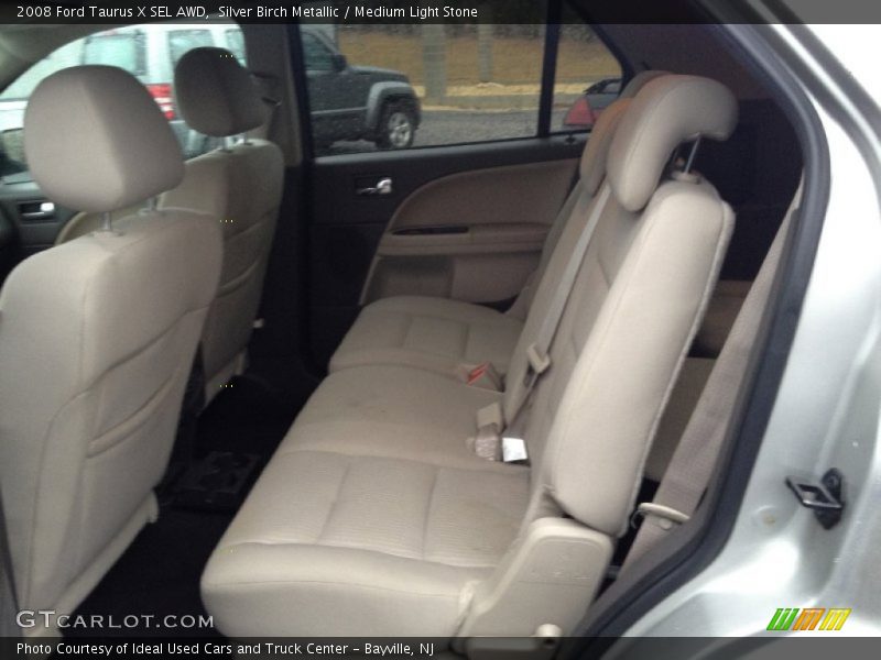 Silver Birch Metallic / Medium Light Stone 2008 Ford Taurus X SEL AWD