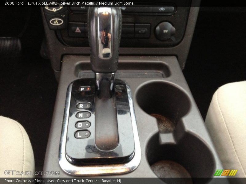Silver Birch Metallic / Medium Light Stone 2008 Ford Taurus X SEL AWD