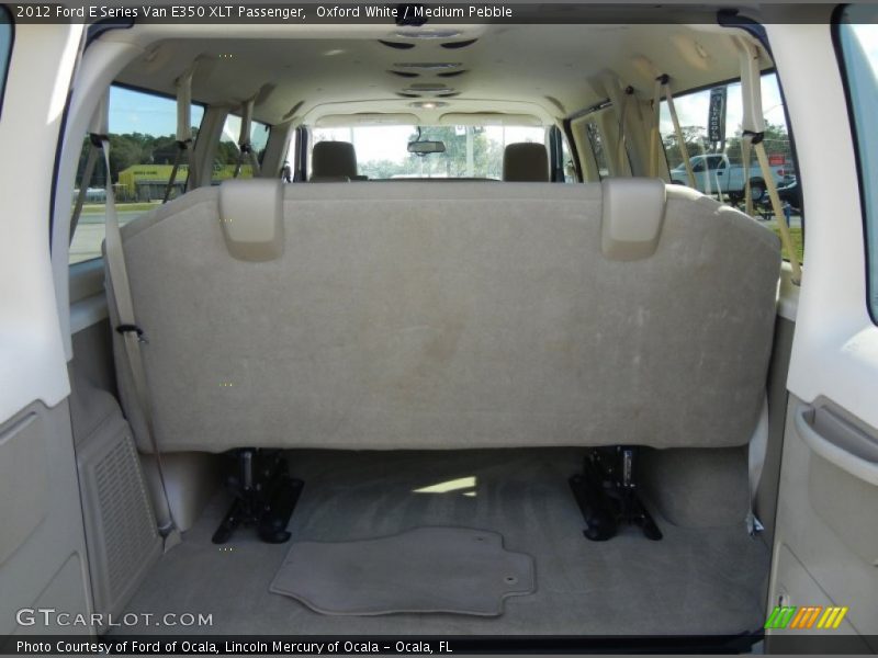 Oxford White / Medium Pebble 2012 Ford E Series Van E350 XLT Passenger