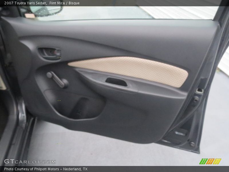 Flint Mica / Bisque 2007 Toyota Yaris Sedan
