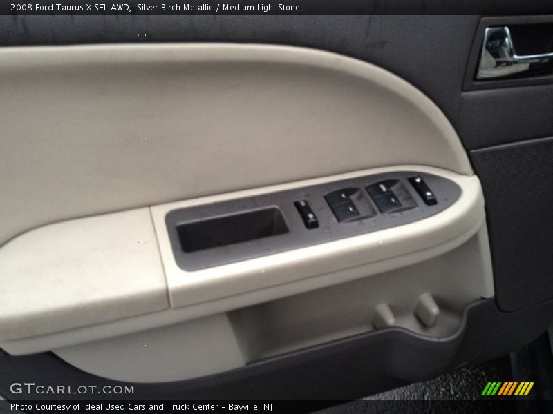 Silver Birch Metallic / Medium Light Stone 2008 Ford Taurus X SEL AWD