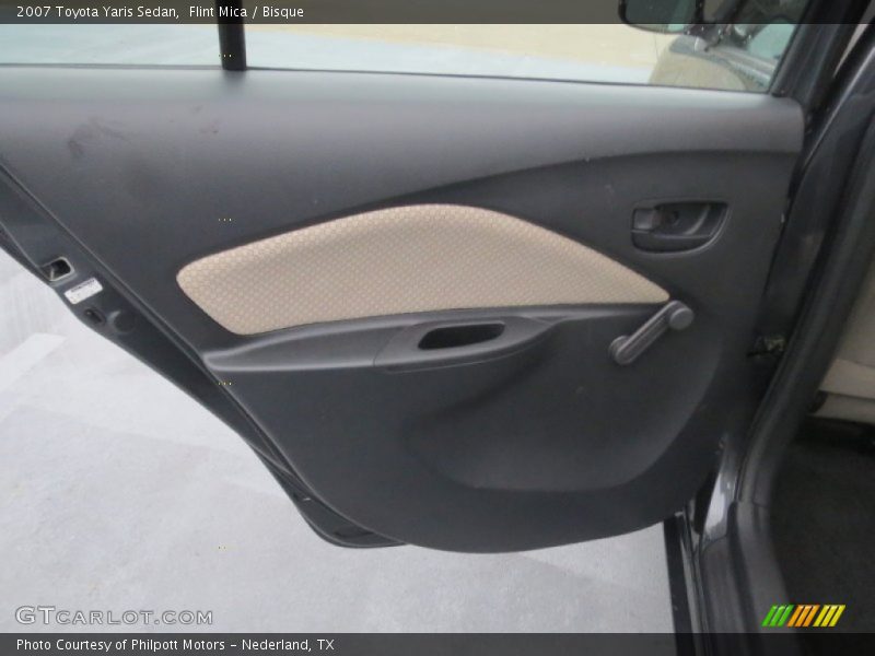 Flint Mica / Bisque 2007 Toyota Yaris Sedan