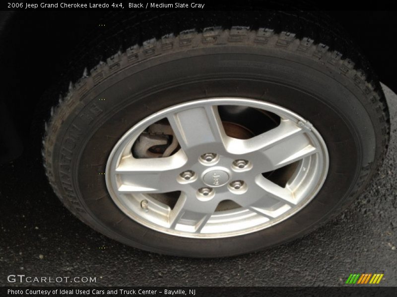 Black / Medium Slate Gray 2006 Jeep Grand Cherokee Laredo 4x4