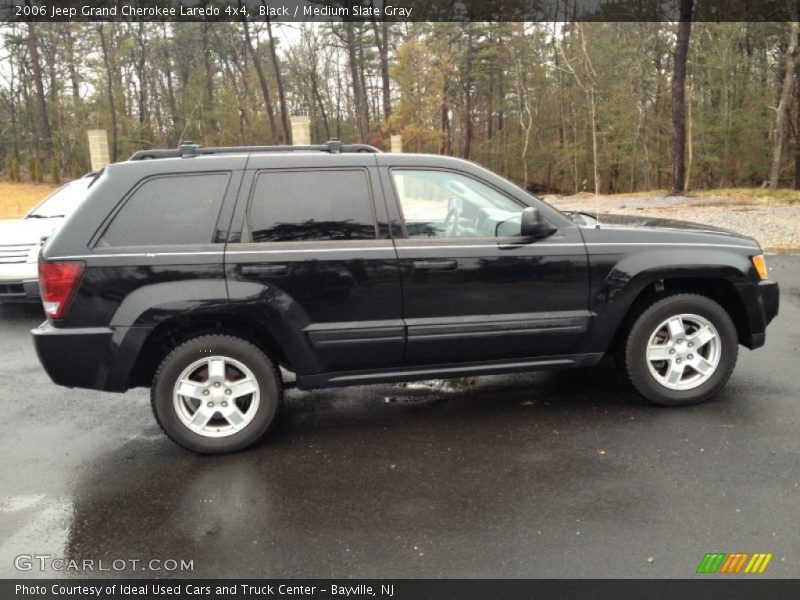 Black / Medium Slate Gray 2006 Jeep Grand Cherokee Laredo 4x4