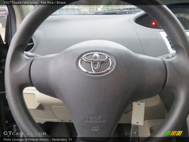Flint Mica / Bisque 2007 Toyota Yaris Sedan