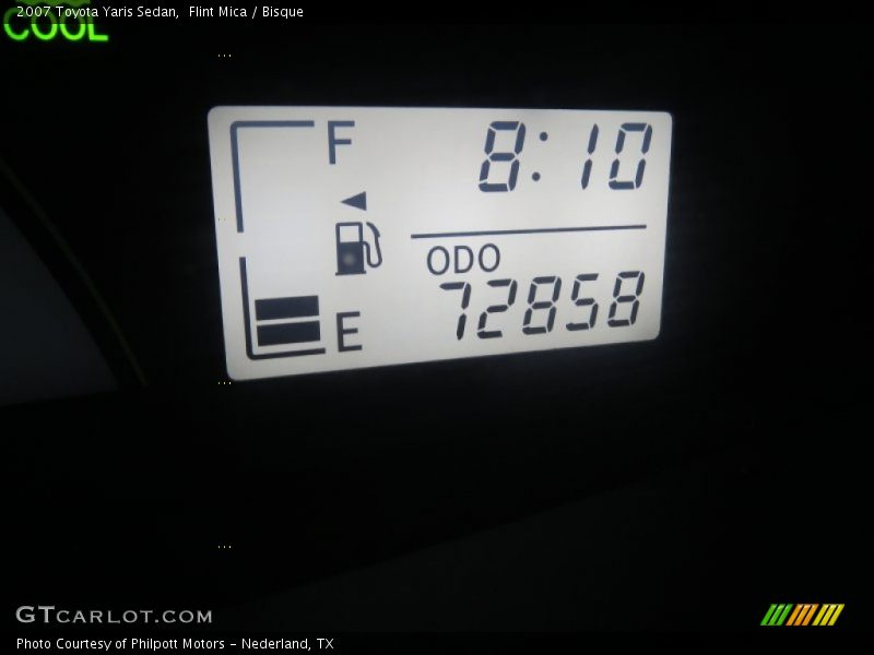 Flint Mica / Bisque 2007 Toyota Yaris Sedan