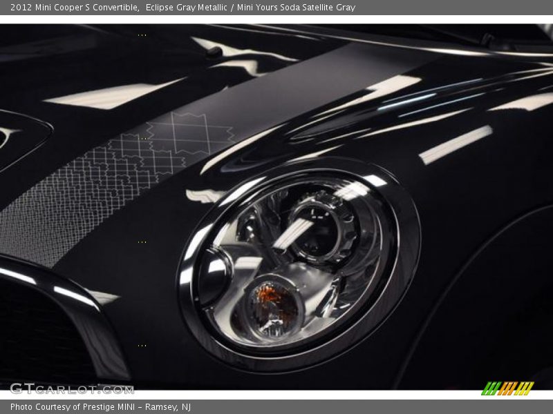 Eclipse Gray Metallic / Mini Yours Soda Satellite Gray 2012 Mini Cooper S Convertible