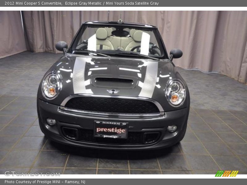 Eclipse Gray Metallic / Mini Yours Soda Satellite Gray 2012 Mini Cooper S Convertible