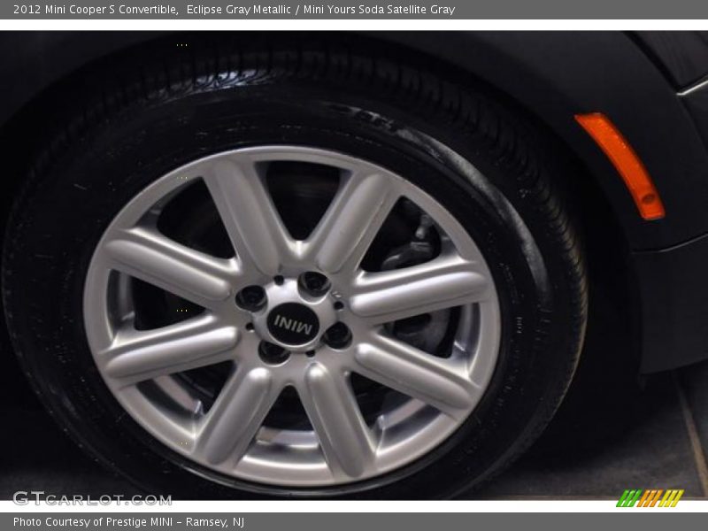 Eclipse Gray Metallic / Mini Yours Soda Satellite Gray 2012 Mini Cooper S Convertible