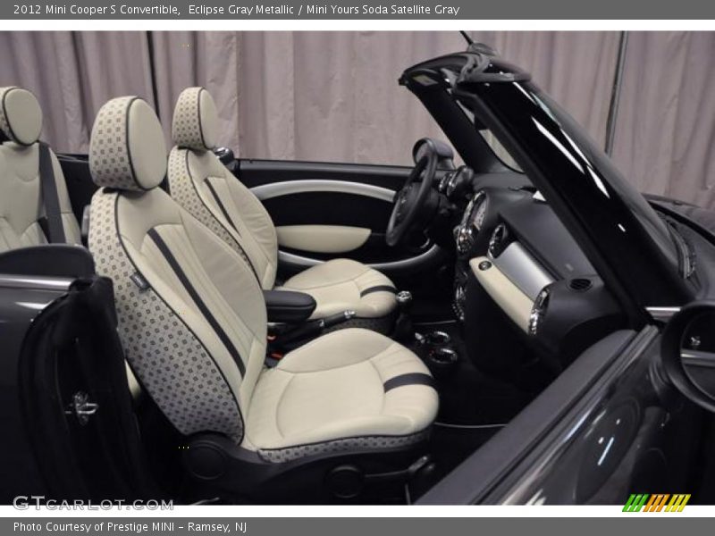 Eclipse Gray Metallic / Mini Yours Soda Satellite Gray 2012 Mini Cooper S Convertible