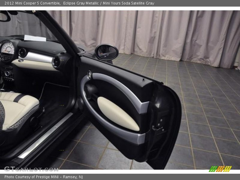 Eclipse Gray Metallic / Mini Yours Soda Satellite Gray 2012 Mini Cooper S Convertible