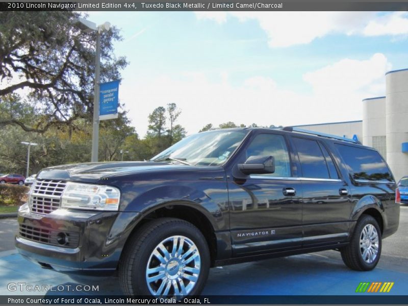 Tuxedo Black Metallic / Limited Camel/Charcoal 2010 Lincoln Navigator Limited Edition 4x4