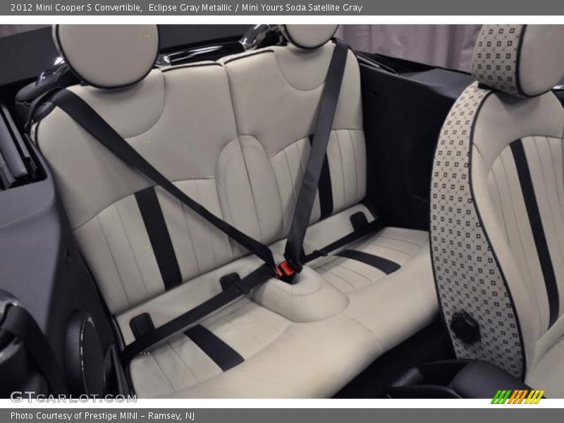 Eclipse Gray Metallic / Mini Yours Soda Satellite Gray 2012 Mini Cooper S Convertible