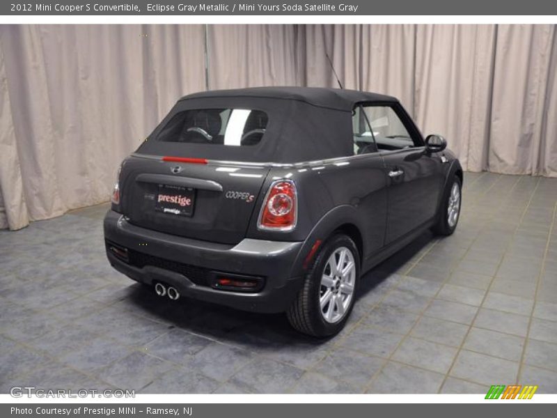 Eclipse Gray Metallic / Mini Yours Soda Satellite Gray 2012 Mini Cooper S Convertible