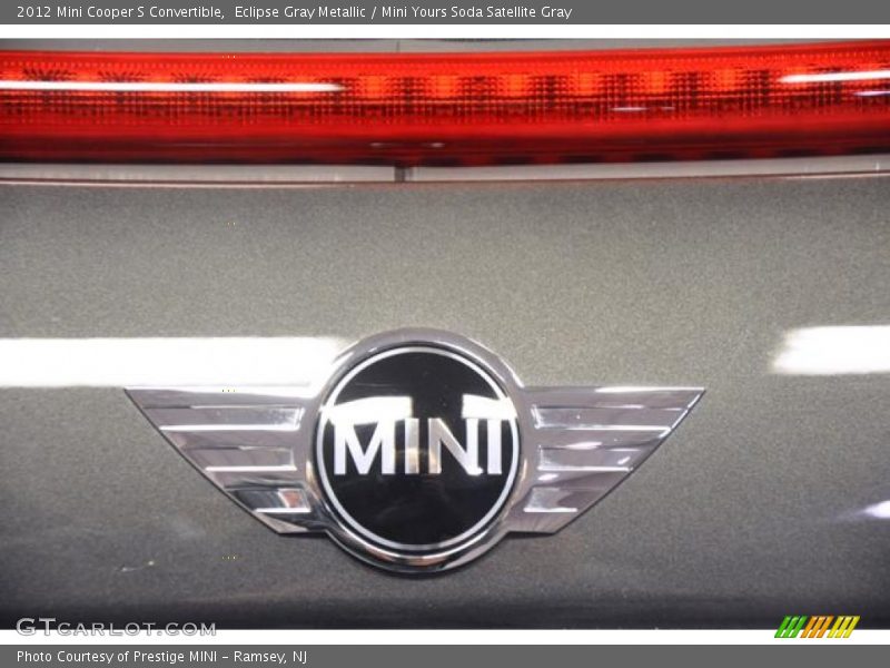 Eclipse Gray Metallic / Mini Yours Soda Satellite Gray 2012 Mini Cooper S Convertible