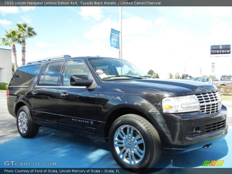 Tuxedo Black Metallic / Limited Camel/Charcoal 2010 Lincoln Navigator Limited Edition 4x4