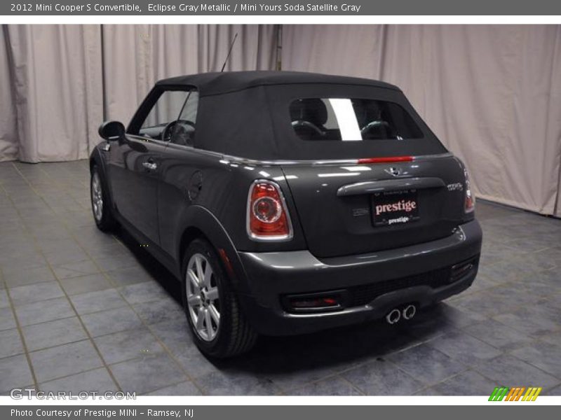 Eclipse Gray Metallic / Mini Yours Soda Satellite Gray 2012 Mini Cooper S Convertible