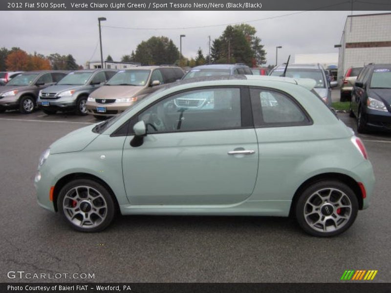  2012 500 Sport Verde Chiaro (Light Green)