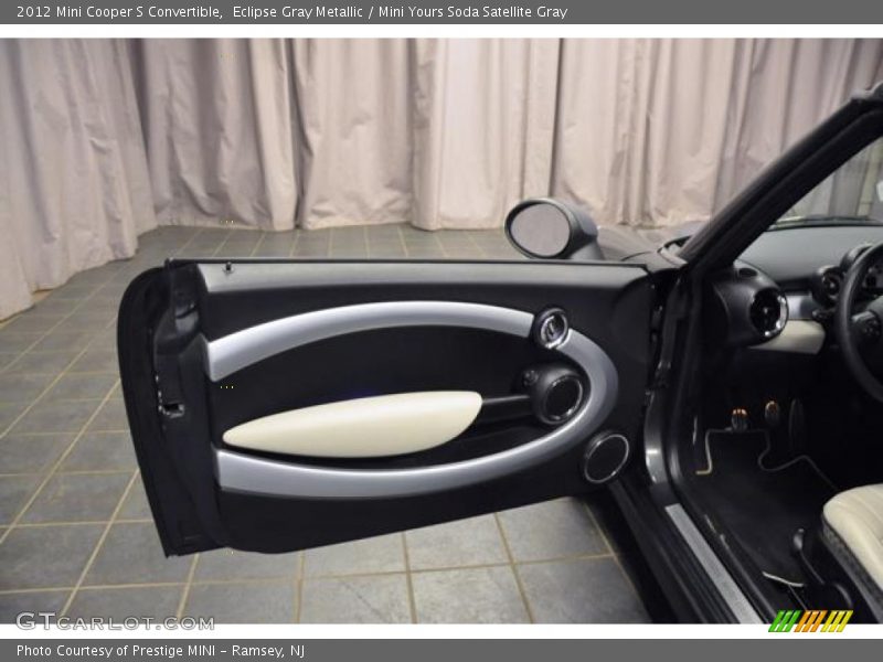 Eclipse Gray Metallic / Mini Yours Soda Satellite Gray 2012 Mini Cooper S Convertible