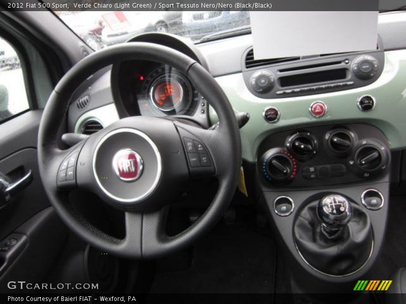 Dashboard of 2012 500 Sport