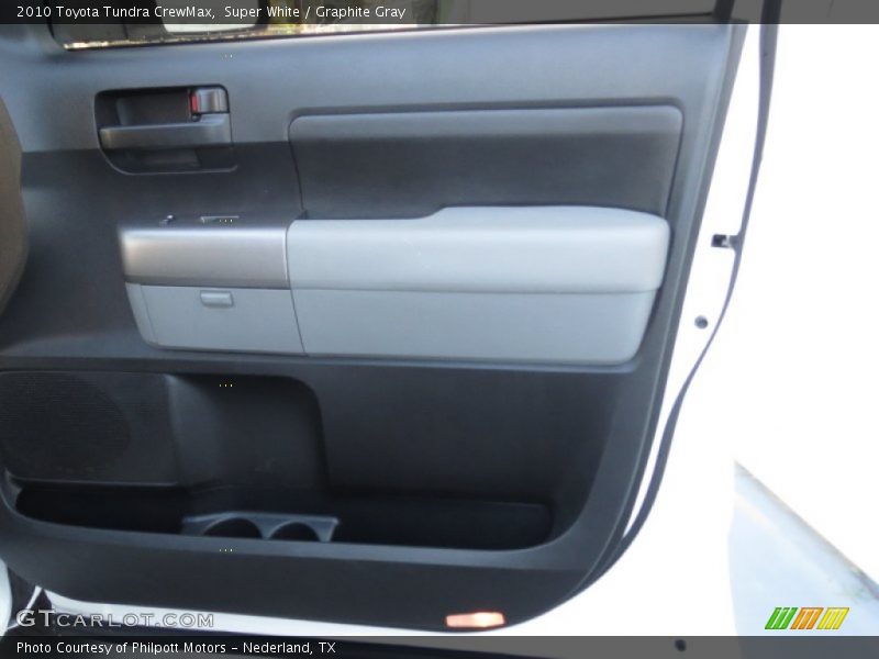 Super White / Graphite Gray 2010 Toyota Tundra CrewMax
