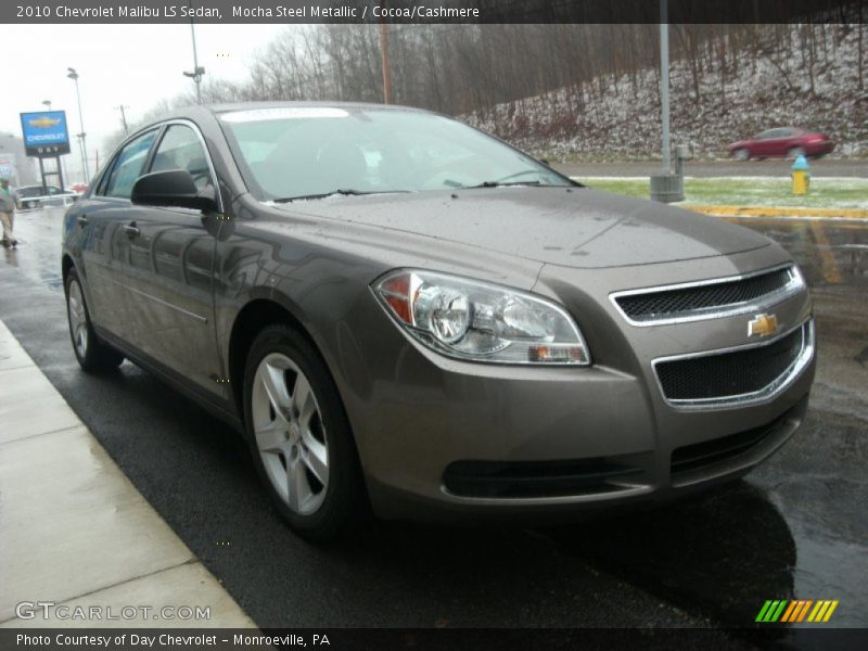 Mocha Steel Metallic / Cocoa/Cashmere 2010 Chevrolet Malibu LS Sedan