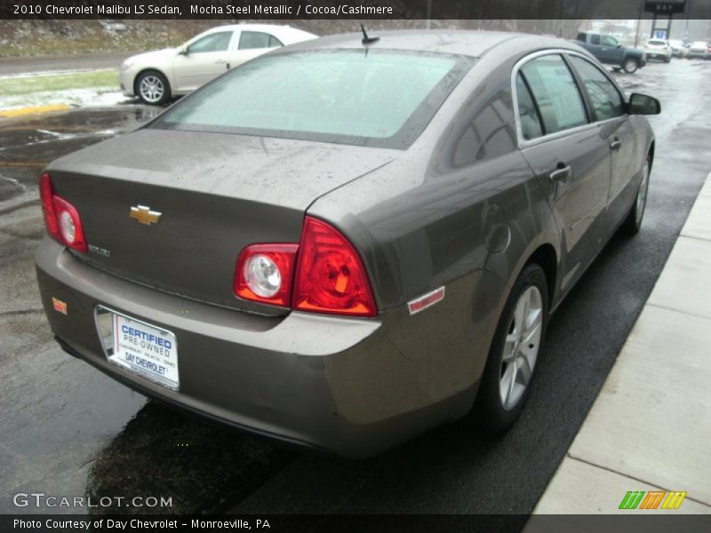 Mocha Steel Metallic / Cocoa/Cashmere 2010 Chevrolet Malibu LS Sedan