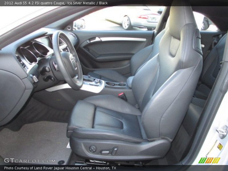 Front Seat of 2012 S5 4.2 FSI quattro Coupe