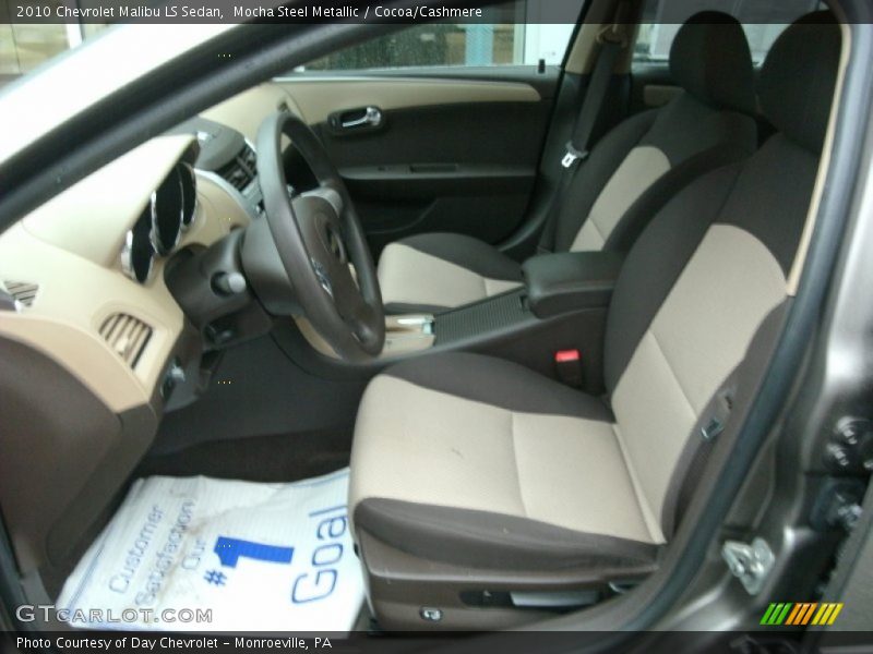 Mocha Steel Metallic / Cocoa/Cashmere 2010 Chevrolet Malibu LS Sedan