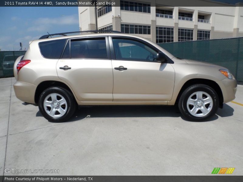 2011 RAV4 I4 4WD Sandy Beach Metallic