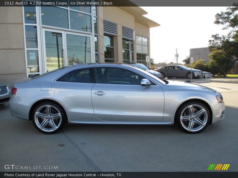 Ice Silver Metallic / Black 2012 Audi S5 4.2 FSI quattro Coupe