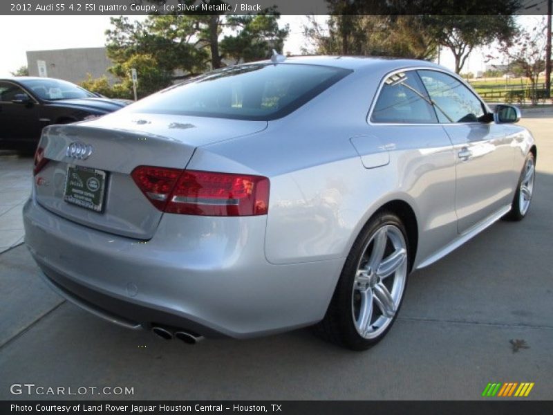 Ice Silver Metallic / Black 2012 Audi S5 4.2 FSI quattro Coupe