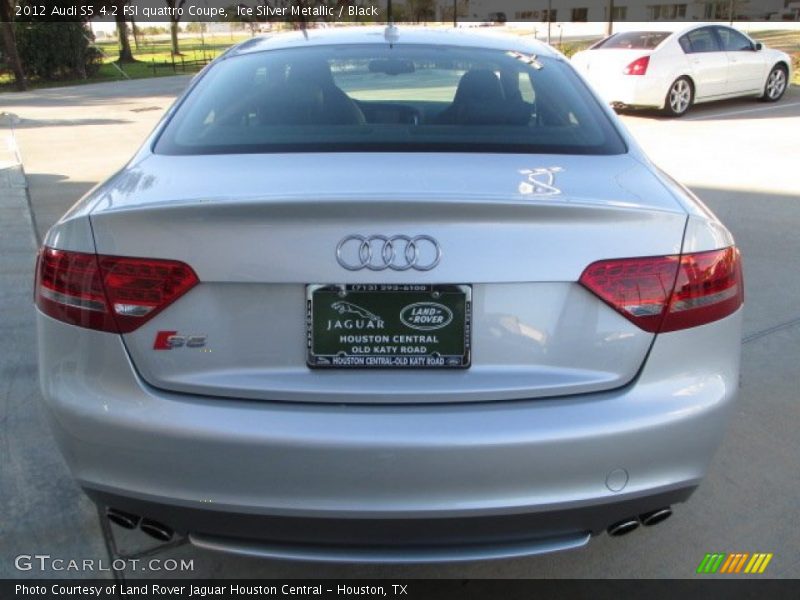 Ice Silver Metallic / Black 2012 Audi S5 4.2 FSI quattro Coupe