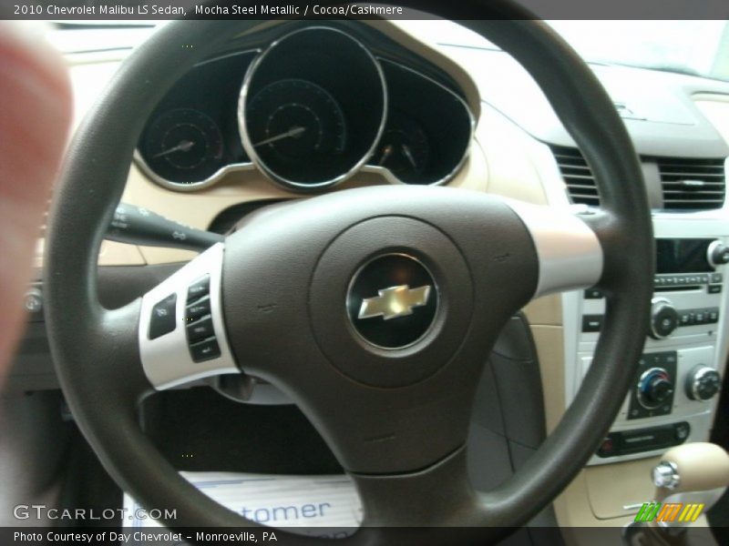 Mocha Steel Metallic / Cocoa/Cashmere 2010 Chevrolet Malibu LS Sedan