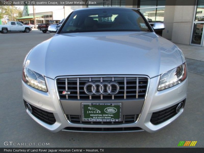 Ice Silver Metallic / Black 2012 Audi S5 4.2 FSI quattro Coupe