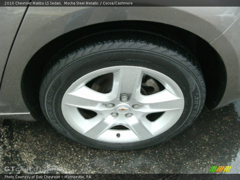 Mocha Steel Metallic / Cocoa/Cashmere 2010 Chevrolet Malibu LS Sedan