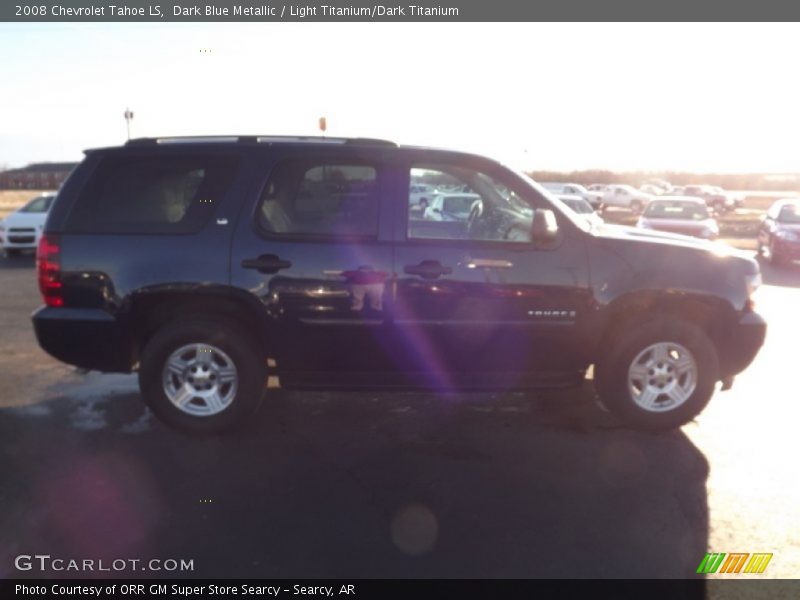 Dark Blue Metallic / Light Titanium/Dark Titanium 2008 Chevrolet Tahoe LS