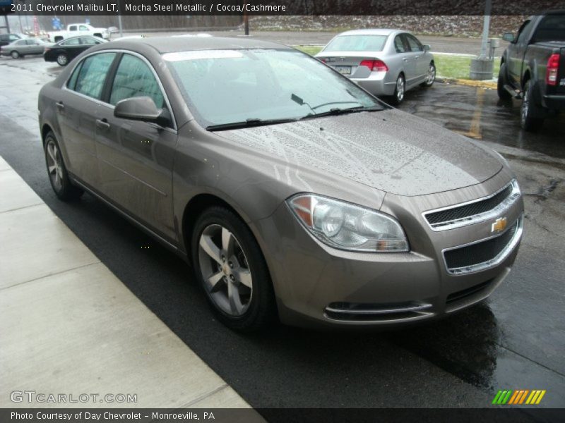 Mocha Steel Metallic / Cocoa/Cashmere 2011 Chevrolet Malibu LT