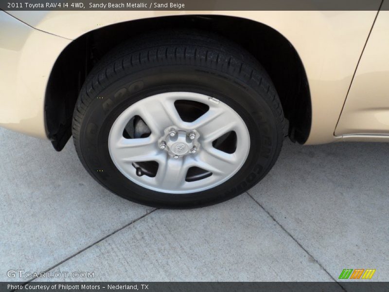 Sandy Beach Metallic / Sand Beige 2011 Toyota RAV4 I4 4WD