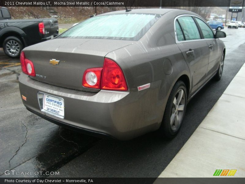 Mocha Steel Metallic / Cocoa/Cashmere 2011 Chevrolet Malibu LT