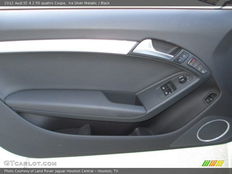 Ice Silver Metallic / Black 2012 Audi S5 4.2 FSI quattro Coupe