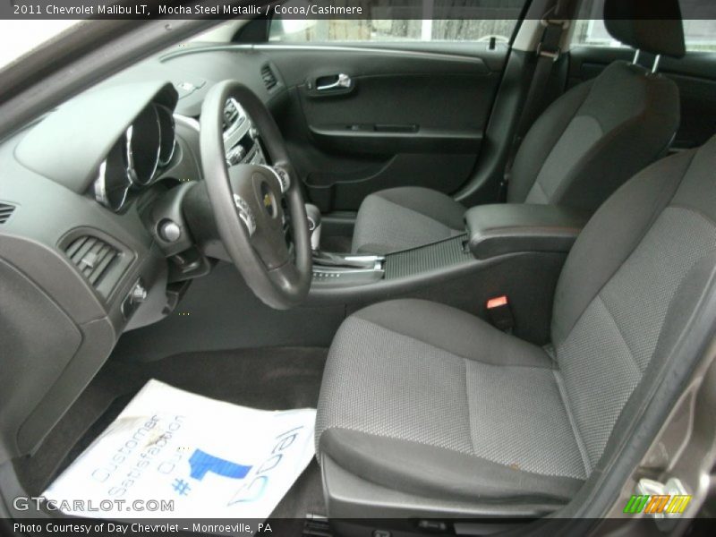 Mocha Steel Metallic / Cocoa/Cashmere 2011 Chevrolet Malibu LT