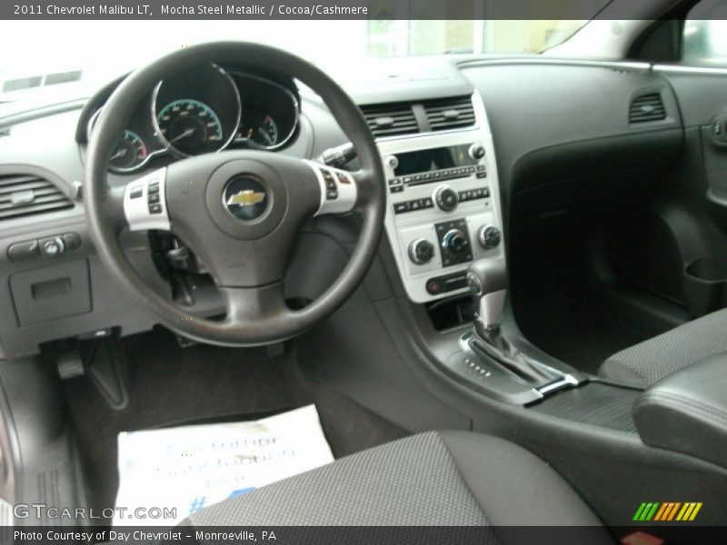 Mocha Steel Metallic / Cocoa/Cashmere 2011 Chevrolet Malibu LT