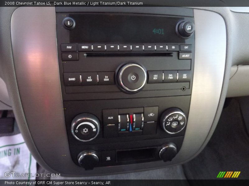 Dark Blue Metallic / Light Titanium/Dark Titanium 2008 Chevrolet Tahoe LS