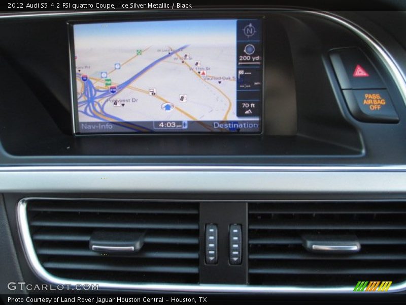 Navigation of 2012 S5 4.2 FSI quattro Coupe