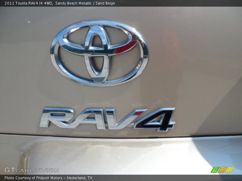 Sandy Beach Metallic / Sand Beige 2011 Toyota RAV4 I4 4WD