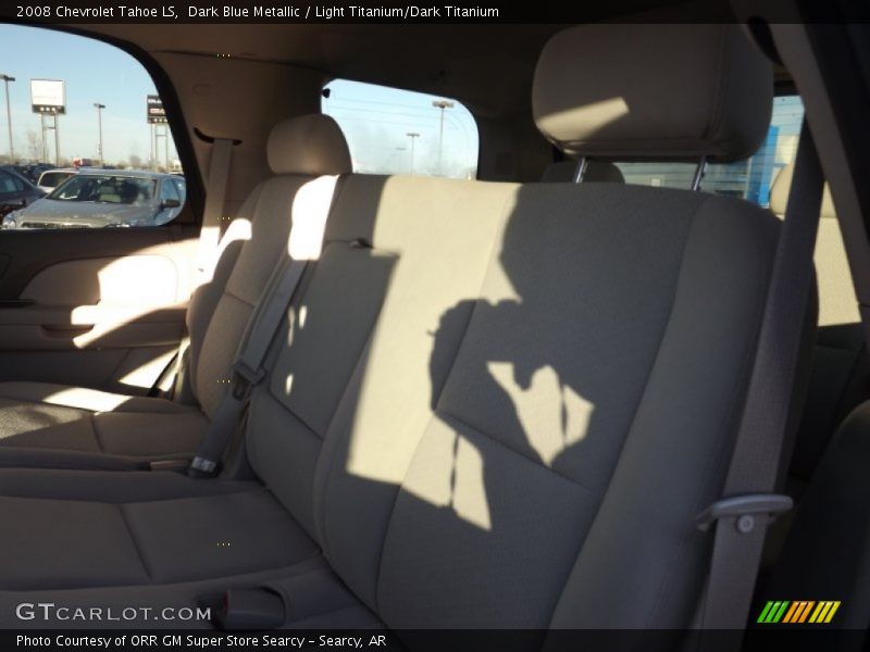 Dark Blue Metallic / Light Titanium/Dark Titanium 2008 Chevrolet Tahoe LS